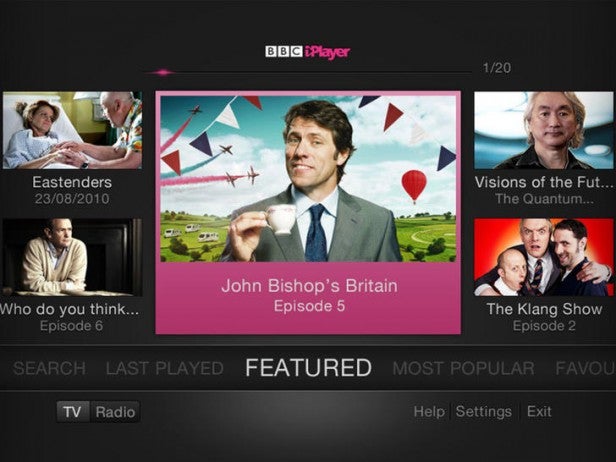 New BBC iPlayer